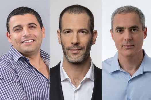מימין: דני ירדני, ערן קלינסקי ורועי קדוש, צילום: עמי ארליך, פאנדר. שאר הקרדיטים בתוך הכתבה